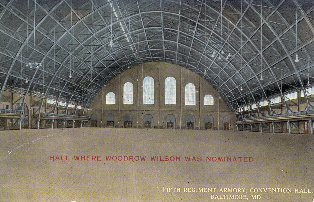 Postcard, Interior of the Fifth Regiment Armory (1912)