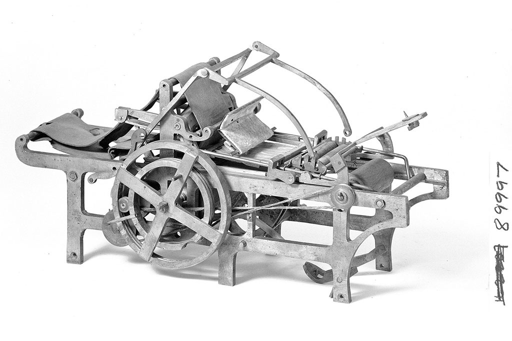 Patent Model for a Chromolithographic Press