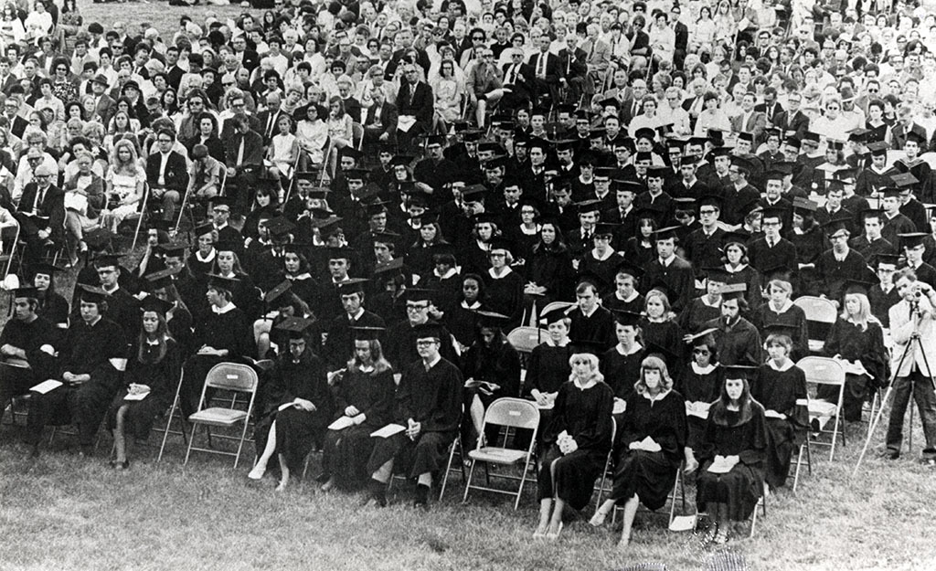 Commencement on the Quad