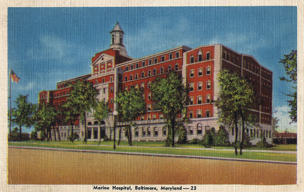 Postcard, Marine Hospital