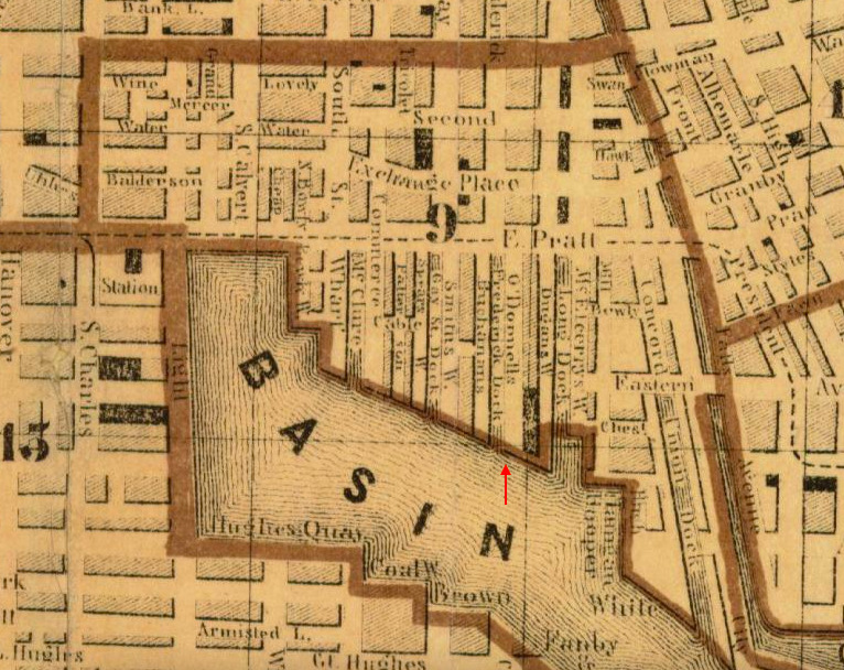 Section of "Map of Baltimore"