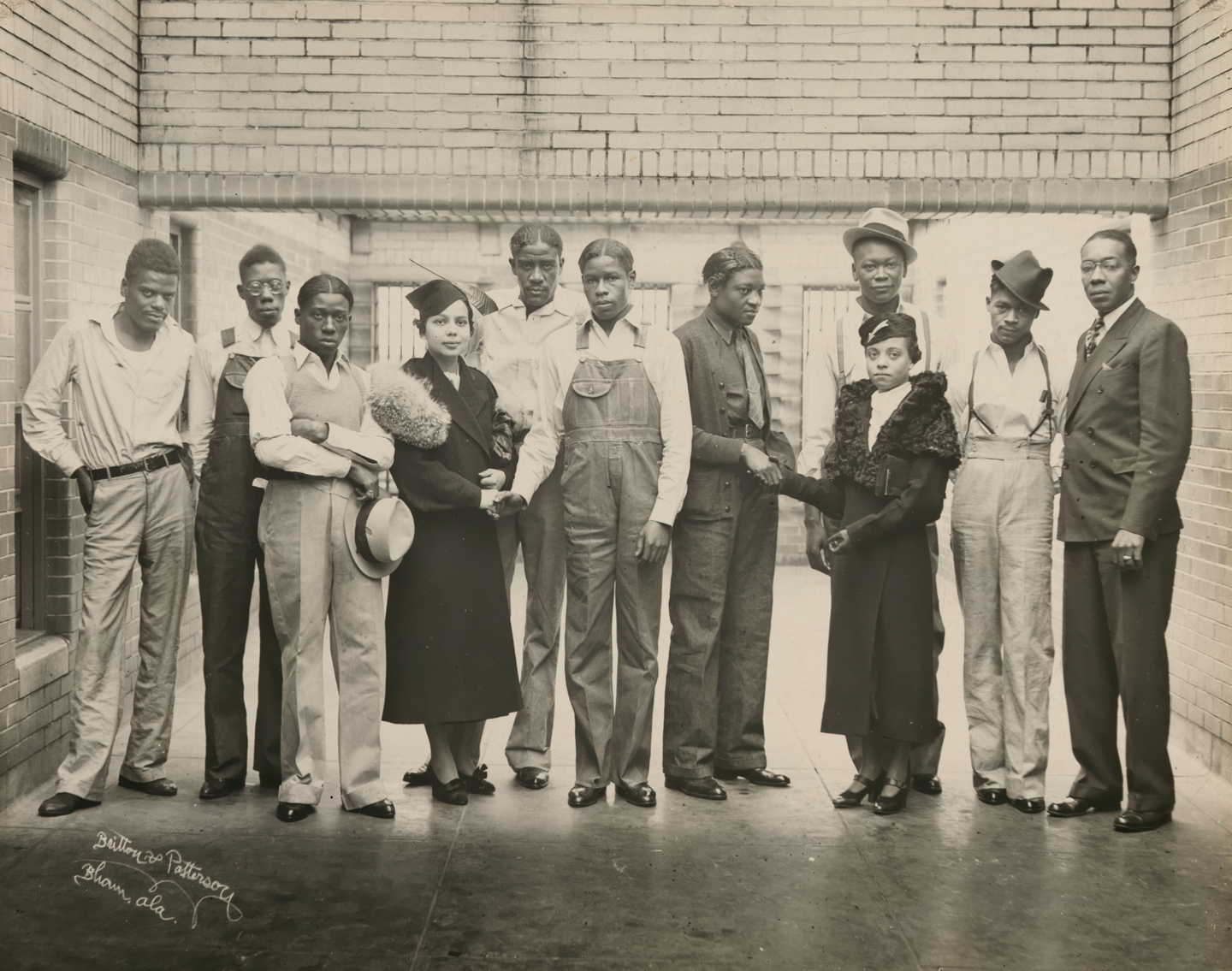 Mitchell with the Scottsboro boys