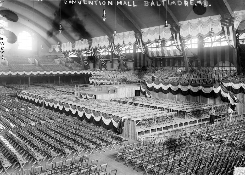 Interior, Democratic Convention Hall (1912)