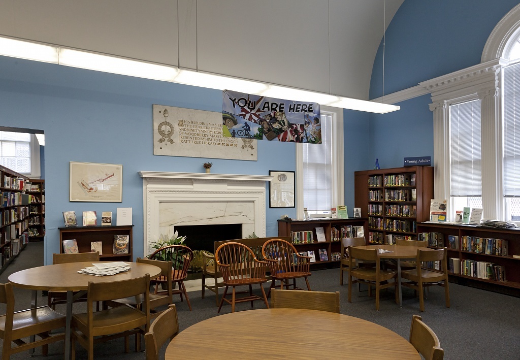 Interior, Hampden Branch Library (2011)