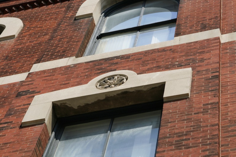 Window detail, 429 North Eutaw Street (2012)
