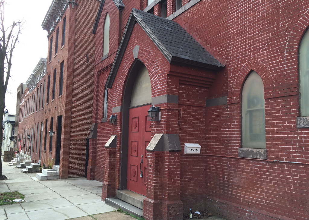 Entrance, Canton Methodist Episcopal Church (2014)