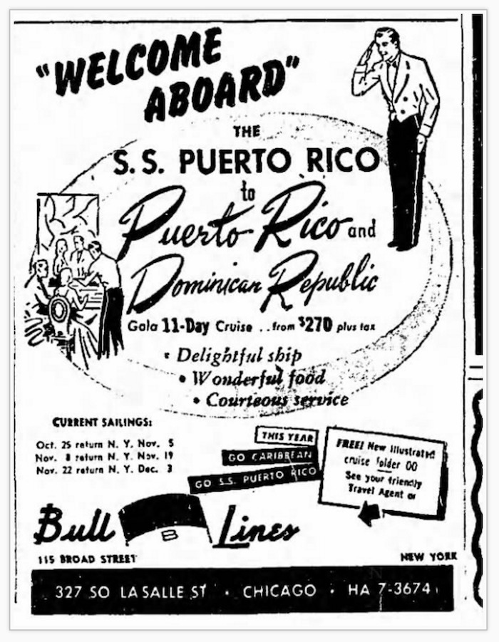 Welcome Aboard SS Puerto Rico Ad.png