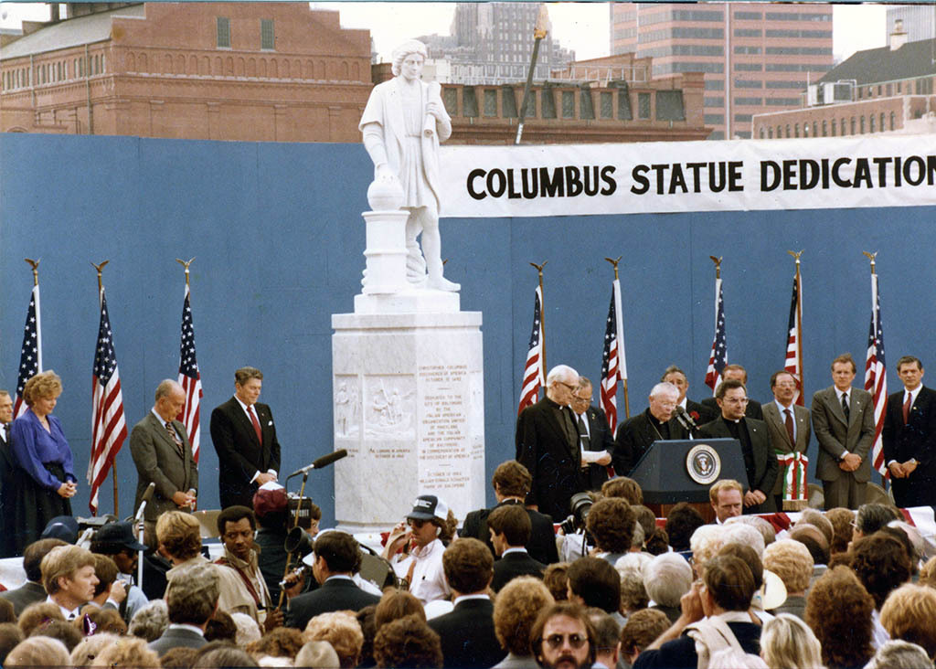 Columbus Monument Dedication