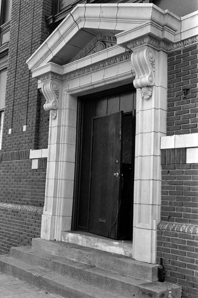 Entrance, Baltimore General Dispensary