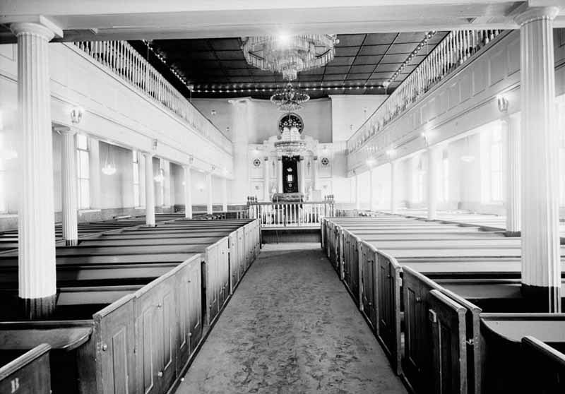 Lloyd Street Synagogue Interior (1958)