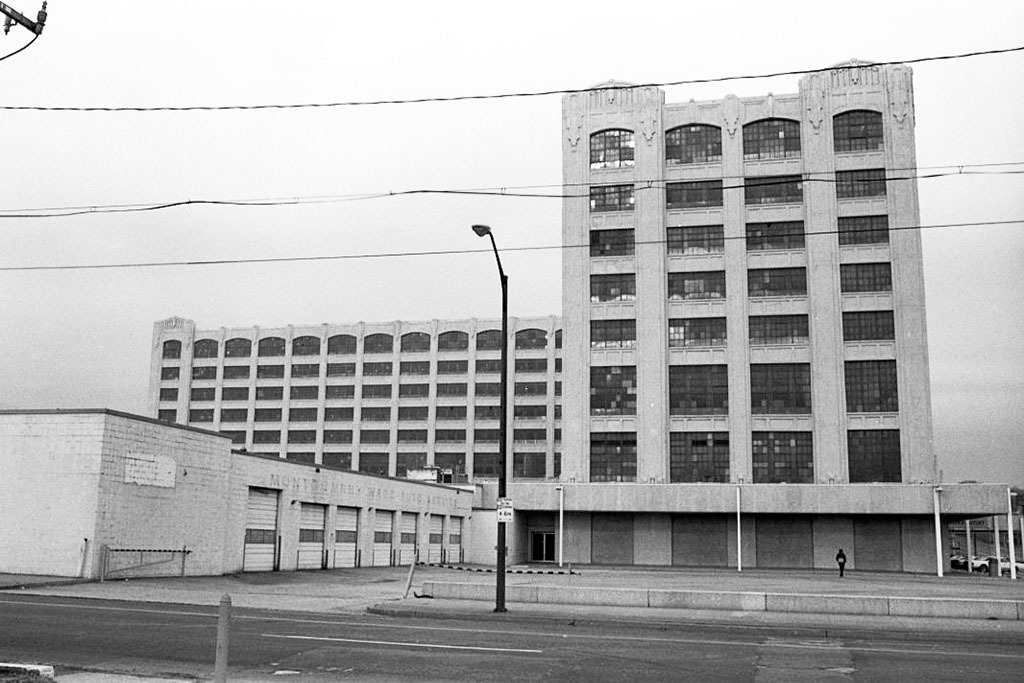 Back, Montgomery Ward Building