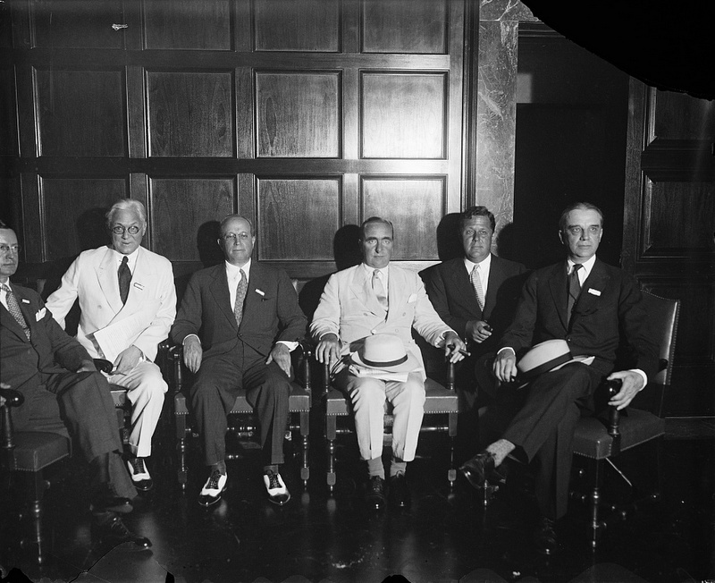 Group photo with Ogden Nash (1932)