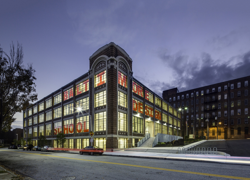 Baltimore Design School at night (2013)