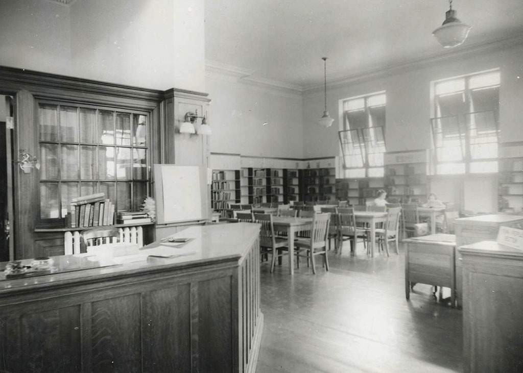 Main room, Enoch Pratt Free Library, Branch Number 19