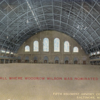 Postcard, Interior of the Fifth Regiment Armory (1912)