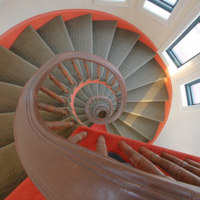 Spiral staircase, Hotel Brexton