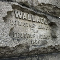 Inscription, Wallace Monument