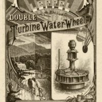 Poole & Hunt advertised their turbine in an illustrated catalog published in 1883.