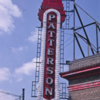 Patterson Theater Sign