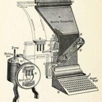 Linotype Machine Diagram (c. 1912)