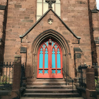 Monument Street entrance, Grace & St. Peter's Church