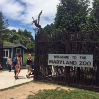 "Welcome to the Maryland Zoo" Sign