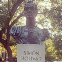 Bust of Simon Bolivar