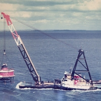 Moving Seven Foot Knoll Lighthouse