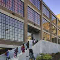 Entrance, Baltimore Design School (2013)