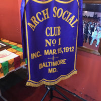 Banner, Arch Social Club No. 1