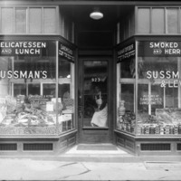 Store front, Sussmen’s & Lev Delicatessen (1927)