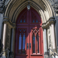 Entrance, Mt. Vernon Place United Methodist Church