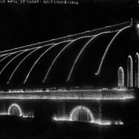 Night view, Fifth Regiment Armory (1912)