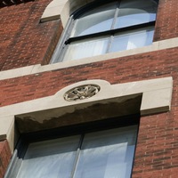 Window detail, 429 North Eutaw Street (2012)