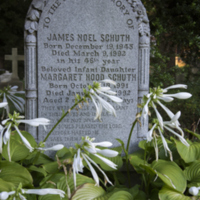 "James  Noel Scuth" grave marker, Old St. Paul's Cemetery (2015)
