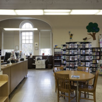 Reading room, Canton Branch