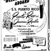Welcome Aboard SS Puerto Rico Ad.png