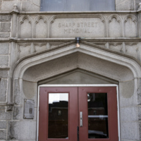 Entrance, Sharp Street Memorial United Methodist Church