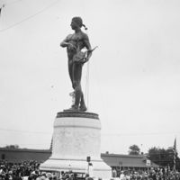 Statue unveiling, 1922