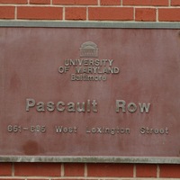 Plaque, Pascault Row (2012)