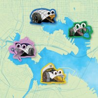 The Trash Wheel Family
