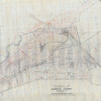 Topographical Map of the Property of the Sudbrook Company