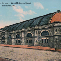 Postcard, Fifth Regiment Armory