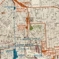 Railroad Map of Baltimore