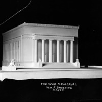 Model of the War Memorial