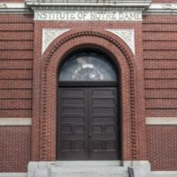 Entrance, Institute of Notre Dame