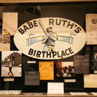 Exhibit, Babe Ruth Museum