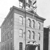 The original Northwestern District Police Station at Pennsylvania Ave and Lambert St where Whyte first became a police officer.