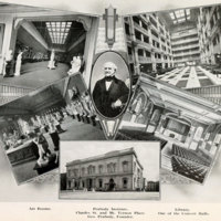 Interior, Peabody Institute (c. 1906)