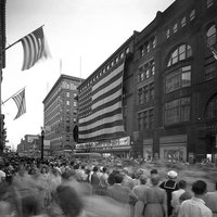 VJ Day Parade on Howard Street (1945)